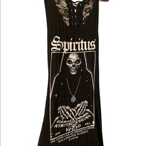 Spiritus lace up tunic